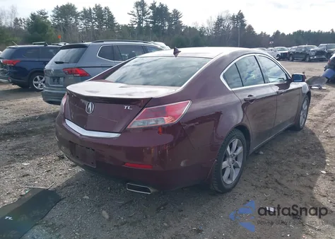2013 Acura Tl 3.5 из США, поврежденный, VIN 19UUA8F5XDA003926